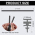 22Inch Windshield Wiper Blades Strips, Auto Adjustable Insert Rubber Wiper Blade Refills, Universal for SUV Truck Car Accessories (Set of 2)...
