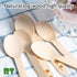 RT- Disposable Wooden Tableware Wooden Spoon /Wooden Ice Cream Spoons ,Natural Environmental Protection 4.3 Inches 200 Pieces Package...