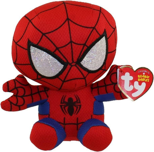 Ty Spiderman Plush, Red/blue, Regular...