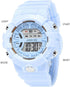 CdyBox 5 Pack Student Sports Watch with Silicone Band Luminous Alarm Stopwatch Watches Women Men Wristwatches...