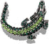Premium Crocodile Brooch Colourful Crystal Rhinestone Crocodile Alligator Brooch Pin Personality Animal Lapel Backpack Badge Hat Bag Decoration Ac...