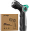 Garden Hose Nozzle Sprayer, 100% Heavy Duty Metal High Pressure Hose Nozzle with 4 Spray Patterns, Thumb Control On Off Valve for Lawn & Plant Wat...
