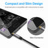 3.5mm Audio Aux Cord, Male to Male Auxiliary Audio Cable Compatible with Beats Headphones, iPhone, iPod, iPad, Car Audio, or Any Audio Device with...