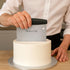 Checkered Chef Dough Scraper And Chopper - Pastry Cutter, Icing Smoother, Bench Scraper Knife Stainless Steel With Plastic Cover...