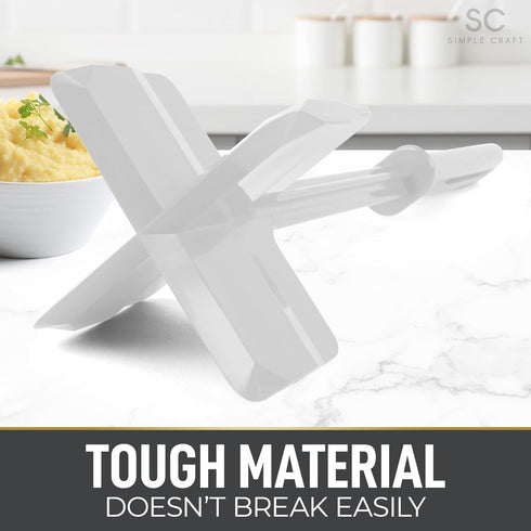 Simple Craft Meat Chopper - Premium Meat Masher, Ground Beef Masher, & Hamburger Chopper Utensil - Perfect For Turkey, Mashed Potato, Baking, Cook...