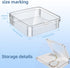 KAUIQU Bead Organizer Box, 12 Pack Clear Plastic Small Storage Container with Lid, Diamond Art Storage Containers Use for DIY Crafts, Pills, Jewel...