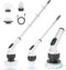 Electric Spin Scrubber, Shower Cleaner Brush, Shower Scrubber with Long Handle 53.2inch, 2H Fast Charge, IPX7 Waterproof, Bathroom Cleaning Brush ...