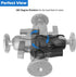 Aluminum Short (3.35") Double Socket Arm for 1.5 Inches/C Size / 38mm Ball Accessories, Powerful Clamp, Compatible with RAM Mount, iBolt and More...