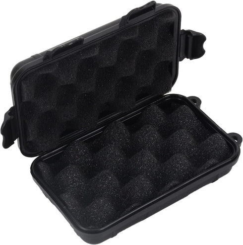 Outdoor Waterproof Shockproof Box, Plastic Tool Box Enclosure Airtight Survival Case Container Storage Travel Sealed Containers Carry Box for Camp...