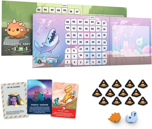 Happy Little Dinosaurs Hazards Ahead Expansion - Designed to be added to your Happy Little Dinosaurs Base Game - Perfect for Game Night!...