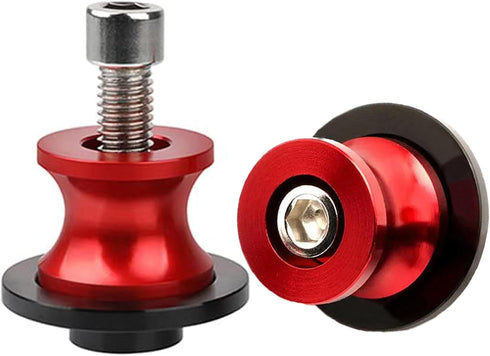 2pcs M8 X1.5 Motorcycle Swing arm Sliders Spools Universal for Trident 660 Z800 Z900 ZX10R ZX6R Suzuki GSXR 600 750 1000 CB400F CB500F CBR650R CBR...
