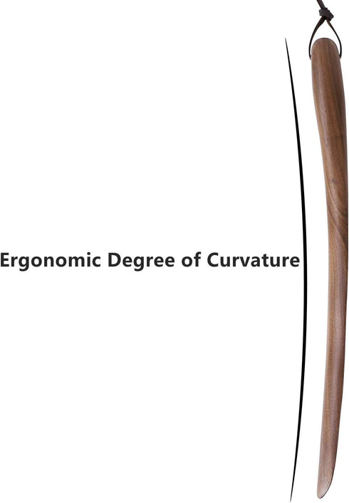 muso wood Shoe Horn Long Handle for Seniors,Wooden Shoehorn for Men, Women, Kids,Pregnancy...