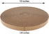 Cat Scratching Board for Indoor Cats,Scratch Pad Pro for Cats,Round Cat Scratcher Refill,Natural Recycled Corrugated Cardboard Supports Pet Behavi...