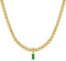 18K Gold Filled Vintage Choker Necklaces for Women Waterproof Gold Choker Necklace Anti Tarnish Gemstone Zircon Rectangle Pendant Necklace...