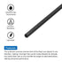 uxcell 8Pcs Carbon Fiber Tube 1 x 2 x 200mm Pultruded Carbon Fiber Tubing for RC Airplane Kite Wing Tube Quadcopter Arm...
