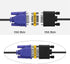 ENUODA VGA Coupler 2 Pack VGA SVGA Connector 15 Pin Female to Female Mini Gender Changer Adapter...