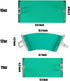 11OZ 12OZ and 15OZ 3D Sublimation Silicone Mug Wrap 3 Pack Silicone Mug Cup Clamp for Mugs Printing...