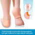Heel Cups for Heel Pain, Sumiwish 6 PCS Thick Heel Support for Plantar Fasciitis, Silicone Heel Protector Pads, Heel Cushion for Bone Spur and Hee...