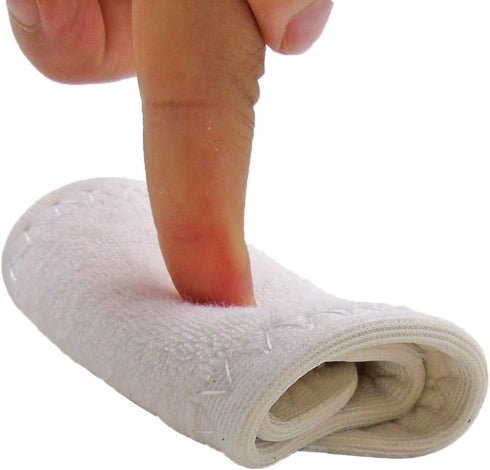 Happystep Cotton Terry Cloth Insoles, Barefoot Shoe Inserts, Sweat Absorption, Odor Control, Moisture-Wicking, Washable and Reusable, Zero Drop Sh...