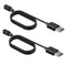 Compatible for SOMTLERK Smart Watches Charger, Magnetic USB Replacement Charging Cable Compatible with SOMTLERK A221 1.91" Smartwatch (2 Pack-Blac...