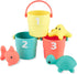 Simple Joys by Carter's Stacking Buckets and Ocean Squirties Bath Toy Bundle, One Size...