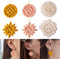 Myhiju 2 Pcs Vintage Bohemian Sun Polymer Clay Cutters,Retro Boho Sun Polymer Clay Earrings Polymer Clay Molds Sun Clay Earring Cutters for Polyme...