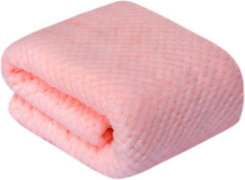Fuzzy Dog Blanket or Cat Blanket or Pet Blanket, Warm and Soft, Plush Fleece Receiving Blankets for Dog Bed and Cat Bed, Couch, Sofa, Travel and O...