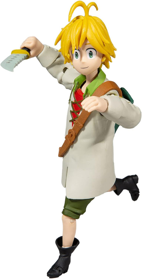 McFarlane Toys The Seven Deadly Sins Meliodas 7" Action Figure with Accessories...
