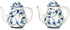 VERSAINSECT White 2 inch Porcelain Ceramic Salt and Pepper Shaker Set...