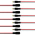 DC5.5x2.1mm, barrel connectors, pigtailed DC power connectors, 1V-36V power adapters 0.3 flat (1ft-5 pair pack)...
