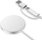 Meifigno Magnetic Wireless Charger with 5ft Dual Charging Port Cable, 15W Max Fast Mag Safe Charging Pad for iPhone 15 14 13 12 Pro Max Plus Mini,...