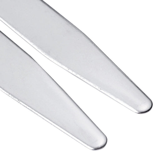 JOVIVI 36pc Stainless Steel Collar Stays in Clear Plastic Box for Mens Dress Shirt, Order The Sizes You Need (2.2")...