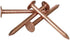 1-1/4 Inch 1.25" Smooth Shank Pure Copper Nails for Slating & Roofing 11 Guage USA Made by Metal Magery (Pack of 50)...