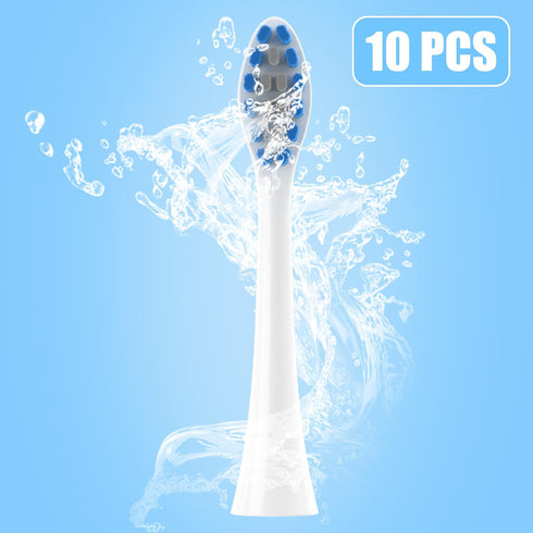 SAREAL Soft Replacement Toothbrush Heads for Gleem Electric Toothbrush, 10 Pack Toothbrush Heads Compatible with Gleem...