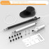 2 Pack Stylus Pens for Touchscreens 2 in 1 Black/White Stylus for Touch Screens with Phone Rings Gripper Stand Stylus for Apple iPad iPhone Tablet...