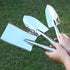 Stainless Gardening Shovel Set,Heavy Duty One-Piece Small Garden Trowel Hand Shovel Gardening Tools for Planting, Digging, Weeding, Moving and Smo...