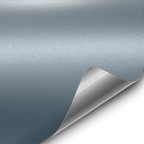 VViViD Matte Silver Car Wrap Vinyl Roll with Air Release 3MIL (1ft x 5ft)...