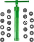 Stainless Steel Clay Extruder Sugar Paste Extruder Cake Fondant Decorating Tool Set Ceramics & Pottery Clay Extruders Mixers & Presses (Green)...