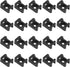 Cable Tie Mounting,100 Pcs Zip Tie Base,5 mm(M5) Screw Hole, 23x16x9(L*W*H) mm Cord Tie Mount Wire Tie Holder Fix Bottom Wire Management for Home/...