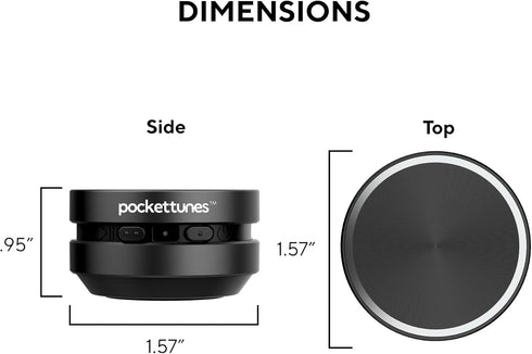 Bluetooth Speaker, Bone Conduction Portable Wireless Speaker with Louder Volume, Crystal Clear Sound, Rich Bass, Mini Music Player for Home, Outdo...