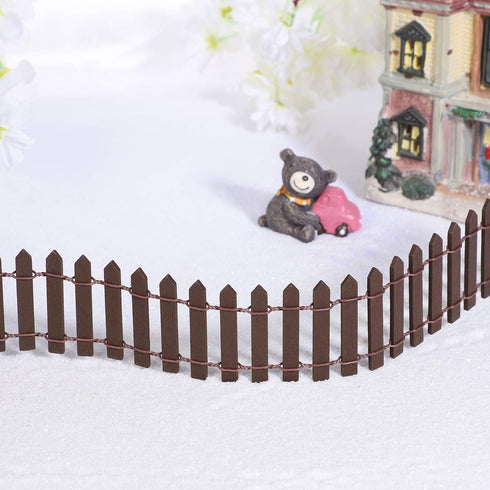 Miniature Fence Mini Fence Christmas Tree Fence Picket Fence...