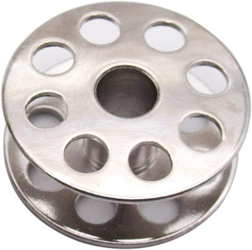 CKPSMS Brand - M Size Metal bobbins with Inner Hole Diameter just Short of 1/4inch(6mm) Compatible with/Replacement for CONSEW Brand 205RB,206RB J...