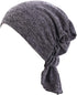 3 Colors Chemo Cancer Head Scarf Hat Cap Ethnic Cloth Print Turban Headwear Women Women's Ruffle Beanie Scarf...
