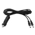 Car Connection Power Cord Car Cigarette Lighter Male to 2 DC Plug Power Adapter Male Extension Cord DC Charger Cable for Camera CCTV GPS Unit Mini...