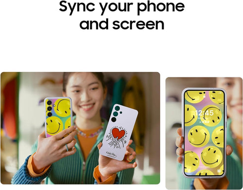 SAMSUNG Galaxy S24 Flipsuit Phone Case, Included Interactive Card Syncs with Screen, Customize for Different Display Designs, US Version, EF-MS921...