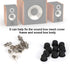 10 Pairs Snap Fastener Metal Speaker Grill Guides Speaker Fixing Button Speaker Fasteners Speaker Snap Fastener Sound Box Mesh Cover Frame Speaker...