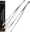 2 Pcs 12-Inch Fine Tweezer Tongs,Extra-Long Stainless Steel Tweezers Tongs...