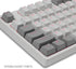 Happy Balls PBT Keycaps Backlit Cherry MX Keycap Set Doubleshot OEM Profile Translucent with Keycap Puller for US Layout 61 87 104 108 MX Switches...