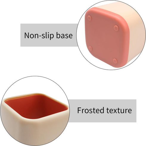 Pencil Holder, Makeup Brush Holder Desktop Organizer Storage Case Scandinavian Design for School Home Office Supplies (Pink)...