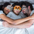 HYCLES Sleep Mask for Kids Sleeping Eye Cover Cute Cartoon Animal Funny 3 Pcs Blindfold Eyeshade for Men Women Plane Travel Game Nap Night Sleepin...